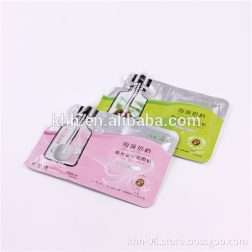 Accept custom facial mask bag/Cosmetic tool plastic packaging pouch bag MADE IN CHINA